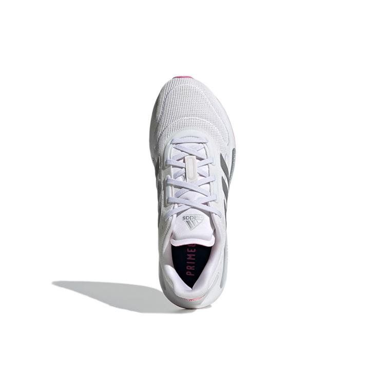 New Adidas Galaxar Run Shoes White/Silver Women's FX6880
