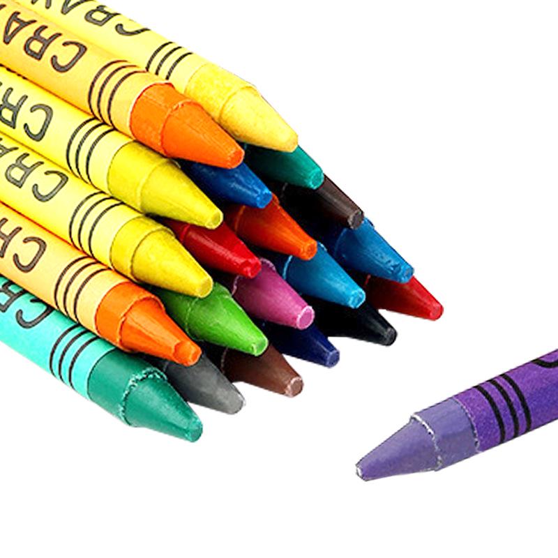Boxed Oil Pastel Crayons: 6, 8, 12, 24 Colors – Art Supplies for Painting and Graffiti.