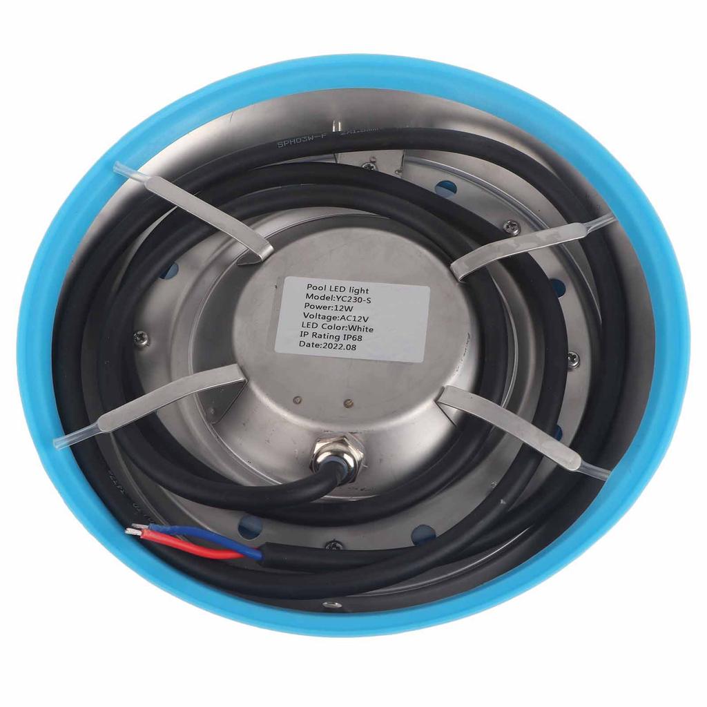 LED Swimming Pool Light Stainless Steel Rainproof Underwater Wall Lamp for Pool AC12V