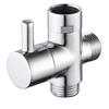 Quick Install Water Flows Splitters Valves Corrosion Resistant Designs Diverter Valves Universal for Standard Faucets
