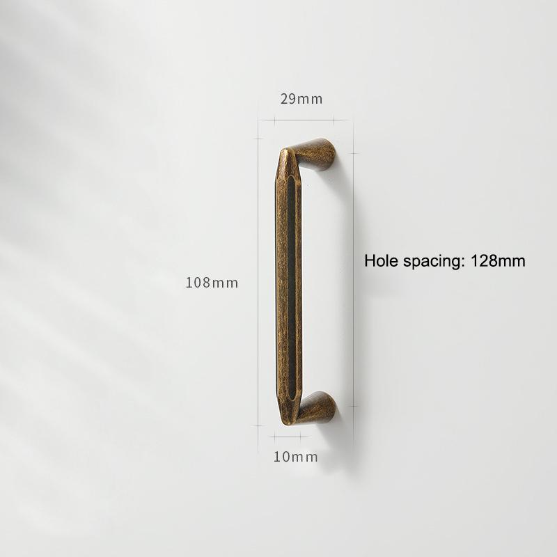 Upgrade with Solid Zinc Alloy Vintage Drawer Pulls for a Timeless Antique Brass Look