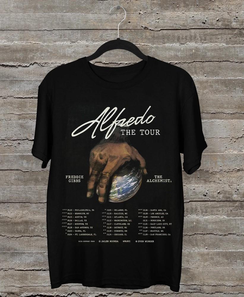 Freddie Gibbs The Alchemist Alfredo The Tour Gift For Fans to 5XL T-shirt H48 Unisex T-Shirt XL