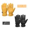 Motorfiets Leren Handschoenen Mannen Vrouw Motocross Rijden Thermische Handschoenen Voor Koude Fietsen Winter Mtb motorrijder Rijhandschoen