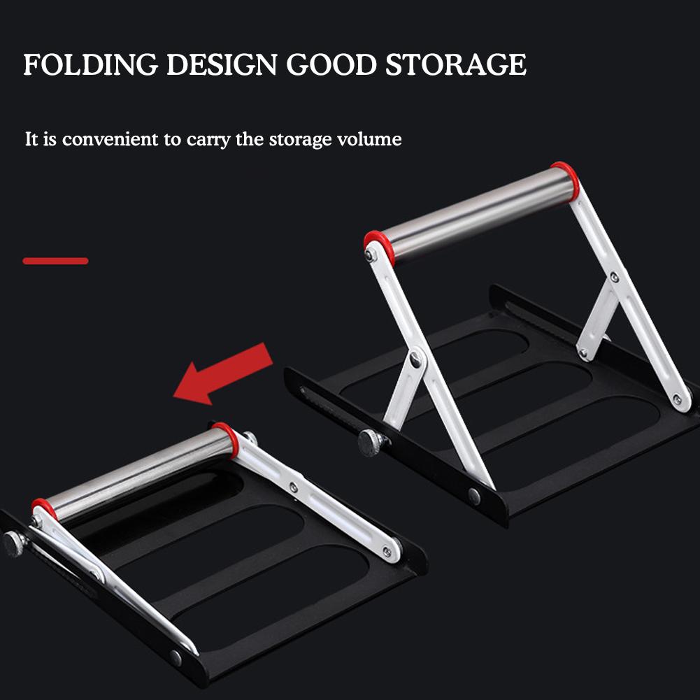 Verstellbarer Schneidmaschinen-Stützrahmen Materialstützwinkel für Schneidmaschine Schneidlifttischständer Werkbanklift