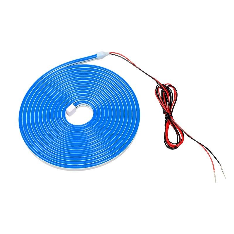 12V Car Rear Trunk Brighten LED Strip Modified Lighting for Waterproof Flexible Light Universal connector Plug & Play 4m
