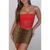 Mini Pleated Skirt Women's Summer Double Layer High Stretch Gathered Bodycon Midi Skirt Elegant For Casual And Formal Occasions Stylish Half Skirt
