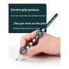 Correct Grip Hole-Pen Set - 12 Writing Pencils with Fine Strokes for Primary School Students - Boxed Set