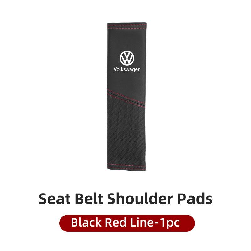 

2026 Hot For VW VOLKSWAGEN Car Safety Belt Adjustable Shoulder Strap Protector Pad For Volkswagen VW Scirocco Jetta Beetle Golf
