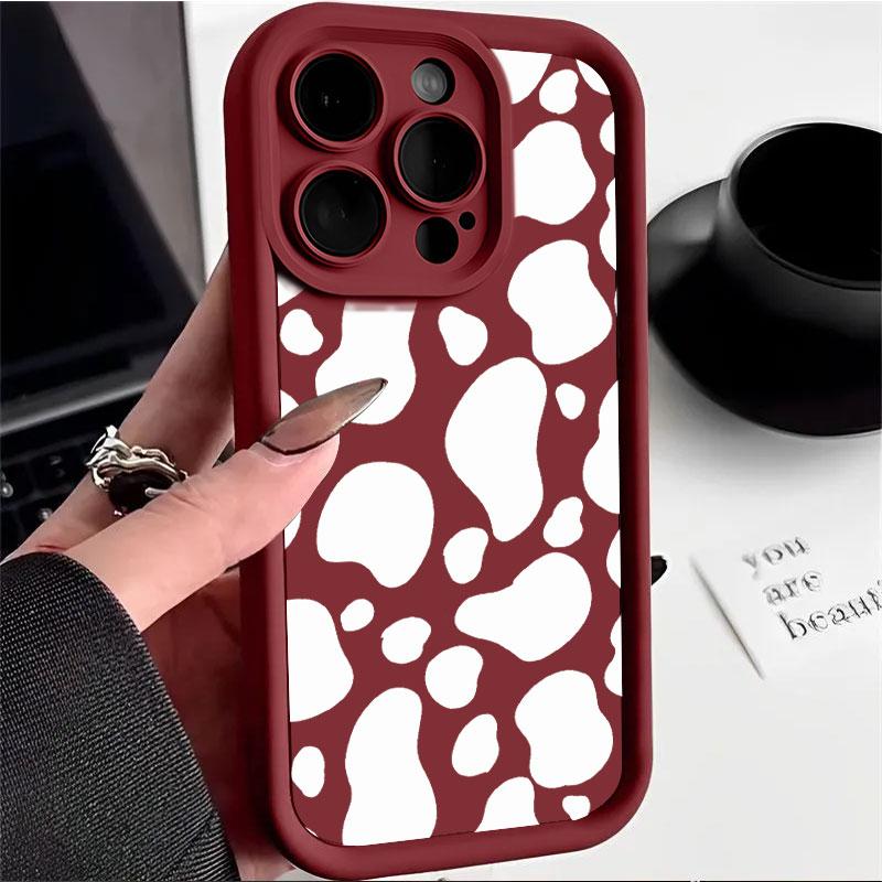 INS Leopard Print Phone Case For OPPO A18 A17K A57 A15S A54 A53S A53 A32 A36 A17 A16 A15 A38 A57S A57E A16S Silicone Soft Cover