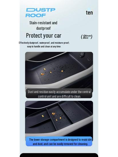 Under Console Storage Box for 2025 Sea Lion 06 Armrest - Custom Car Accessory