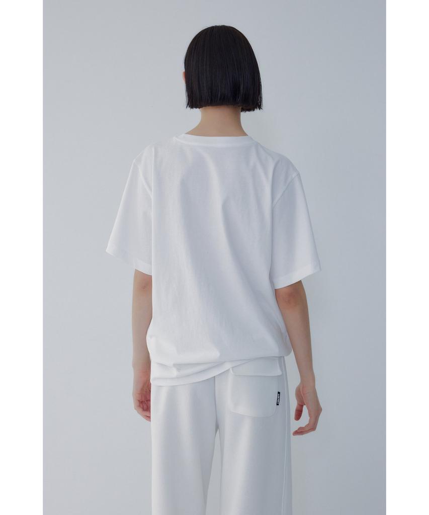 Bobeu Flopy Print Regular Fit T-Shirt_White 7156240006