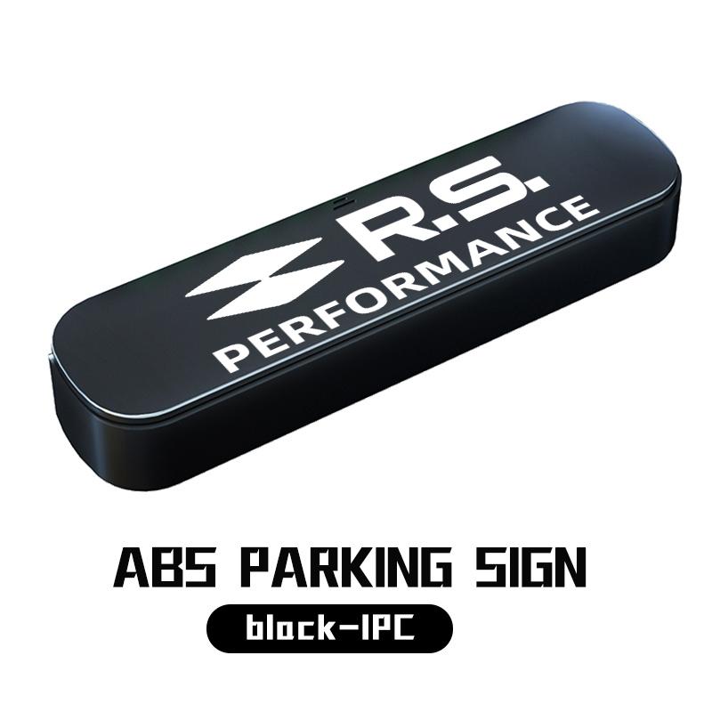 Car Phone Number Plate Temporary CBEGZ Parking Card Stop Sign Plate For Renault Dacia Duster Megan Zoe Scenic Koleos Fluence Sandero