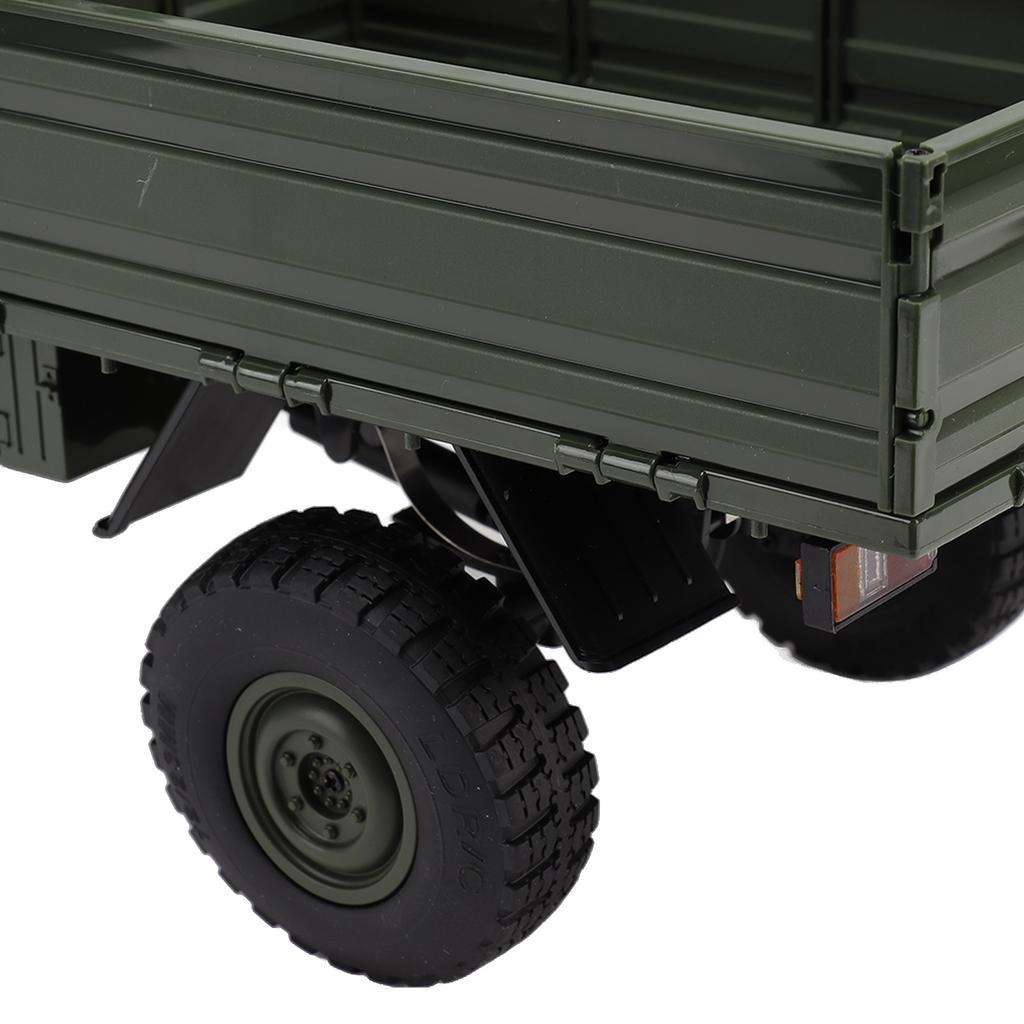 1:12 Full Scale RC Truck 2.4G Remote Control RC Climbing Car 4 Wheel Drive Off Road RC Car with Lamp Set for Kids