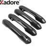 Door Handle Cover Trim For Ford Explorer -  2024 Carbon Fiber Car Side Door Handle Bowl Cup Covers Frame Accessories