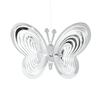 Heart Butterfly Wind Spinners Hanging Ornaments Bird Deterrent Wind Catcher Rotating Wind Chime Home Garden Outdoor Decorations