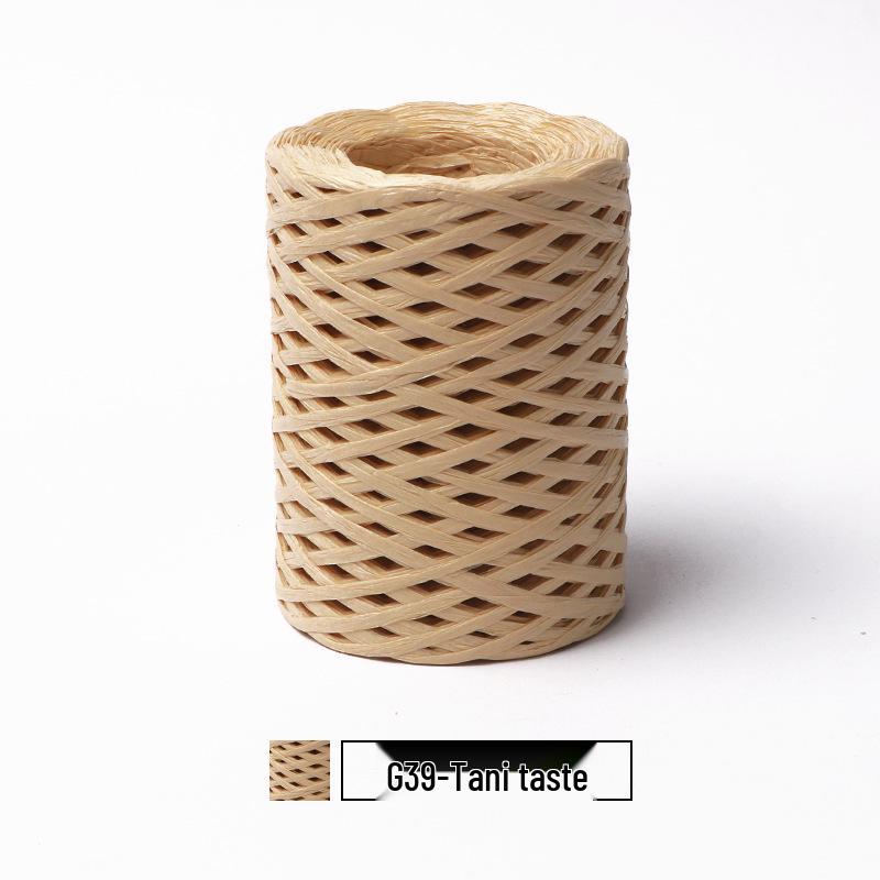 Cotton Raffia Yarn for Crocheting and Knitting Summer Hats and Bags