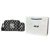 New MLB Monogram Collection Polyester Combo Bag, Camera Bag, Shoulder Bag Unisex Black 3ACRS022N-50BKS