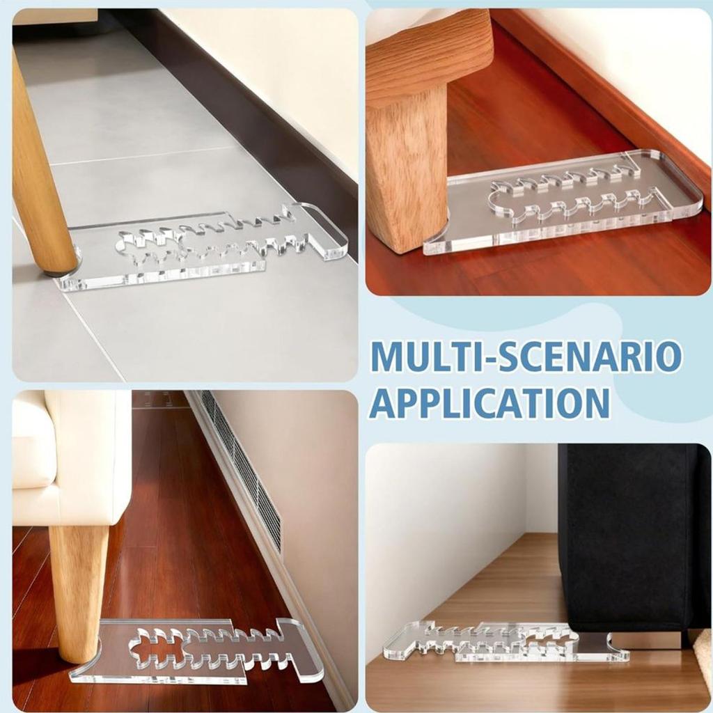 Couch Wall Spacer Wall Spacer to Keep Outlet Space Under-Couch Stoppers for Home Living Room Bedroom Furniture Sofa Bed Floor