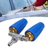 Pressure Washer Double   Nozzle 1Celsius4 Inch Stainless Steel 4000psi Double Rotating   Nozzle for Garden Cars Cleaning