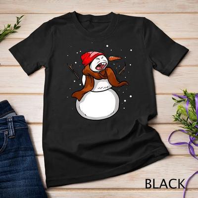 Snow Man Sneeze T Shirt