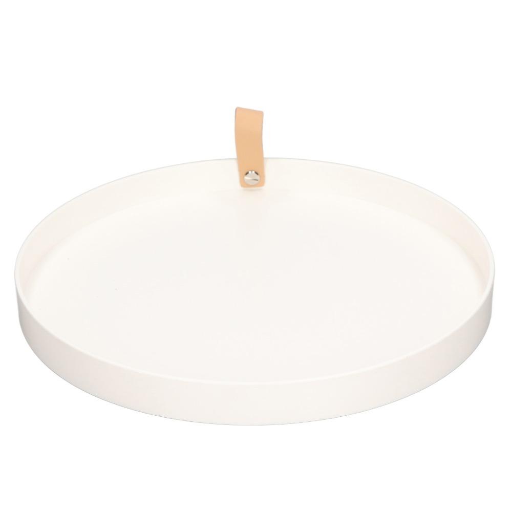 Simple Vanity Tray Round Jewelry Plate Serving Trays Storage Tray For Jewelry