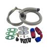 - T3 T4 T3/T4 T70 T66 TO4E  Oil Feed Line Oil  Line Oil  Line Kit Blue and Red -TOL21
