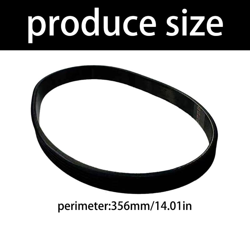 PJ356 140J Treadmill Fan Drive Motor Belts Machine Transmission Rubber Belt Ensuring Efficient Motor Power Transmission