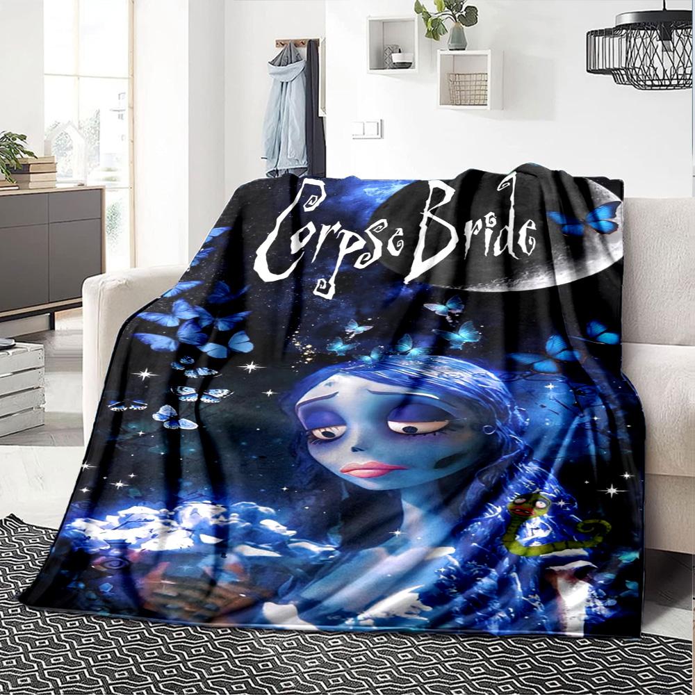 Leiche der Braut Druck Flanell Decke Hohe Qualität Warm Bequem Überwurf für Alle Jahreszeiten Perfekt für Geschenke Heimdeko