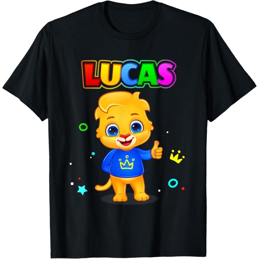 Классическая поза Лукаса _ Официальная футболка Lucas & Friends S