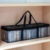 1 peça Bolsa Bolsa de Armazenamento de CD Para Casa Bolsa de Armazenamento de DVD Bolsa Organizadora de Mídia DVD, CD, Disco Blu-ray, Estojo de Filme, Estojo VHS, Disco de Jogo de Vídeo