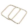2PCS Handbag Handles DIY Accessories Fine Workmanship Fashion Design High Hardness Bag Handles