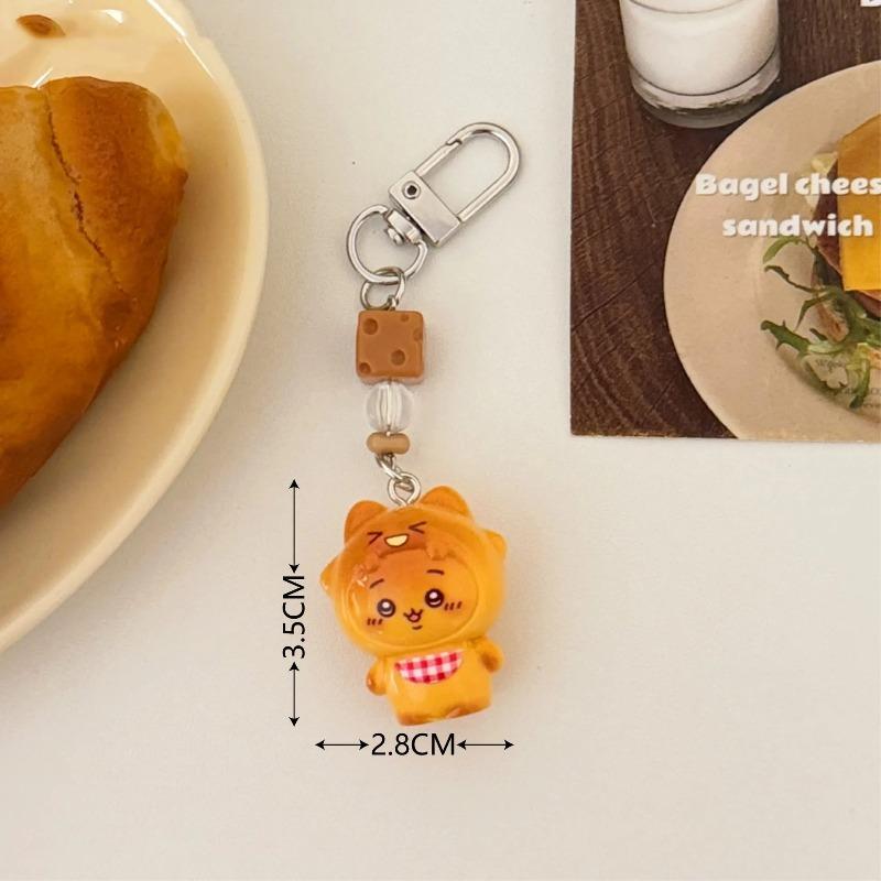 Top-Grade ! High-Standard 1/3 Superior-Grade Pcs High-Standard Chiikawa Superior-Grade 3D Top-Grade Cartoon First-Class Keychain Top-Grade Cute