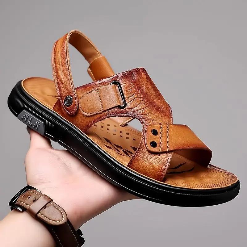 Men's Sandal Height Eva Male Shoe New Design 2024 With Platform Luxury H Big Size Cheap Clearance Korean Style Descount V Sale