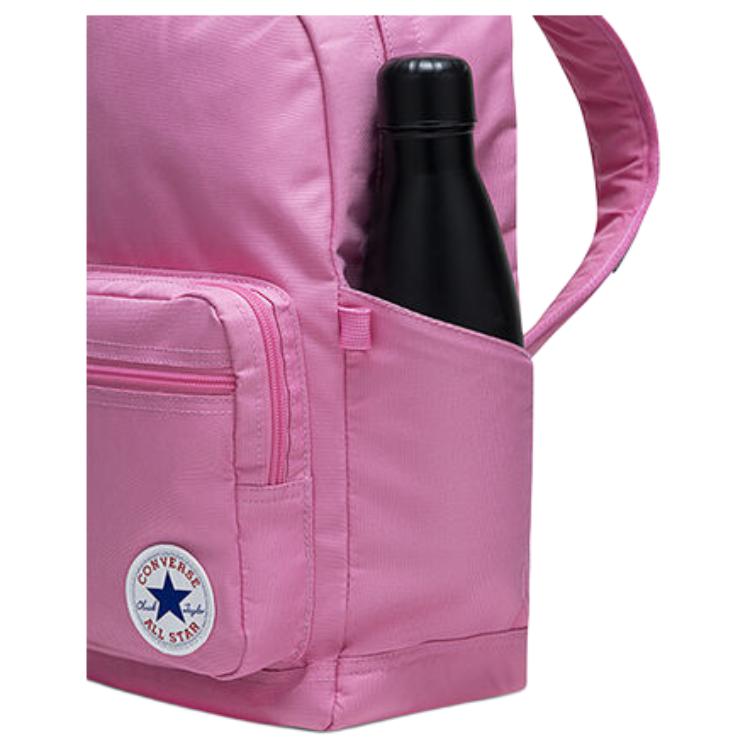 Converse Go 2 Logo Design Polyester Backpack Unisex Backpack Pink MA5665-AG9