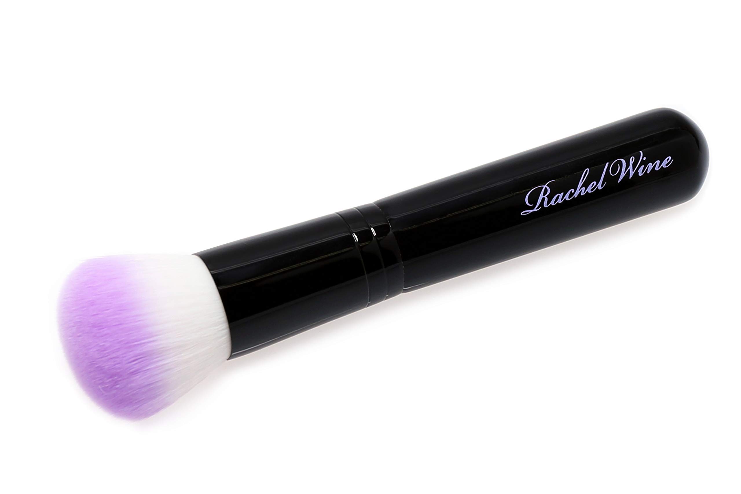 

Rachel Wine Soft Fit Brush Makeup Brush High Quality Synthetic Hair Face Brush Makeup Rachelwine [Smart Kabuki] фиолетовый
