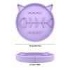 Slow Feeder Bowl Puzzle Non Slip Puppy Dish Dog Slow Dish For Indoor Living Room Outdoor Mealtime Digestion Clean Floor Feeding