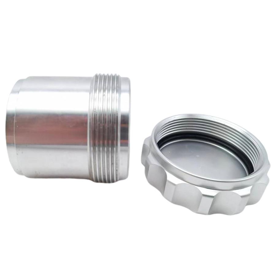 Aluminum Alloy 2 "ID Weld On Cap Neck Fuel Filler Tank Water Sump Splash Bowl