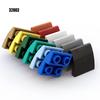 50pcs MOC Bricks 32803 2x2 Reverse Curved Parts High-tech Building Block Model Kids Toys DIY Brick Parts Gifts 2022