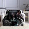 Ozzy osbourne printed blankets picnic blanket Warm Flannel blankets Soft and comfortable blanket bed linings Birthday Gift