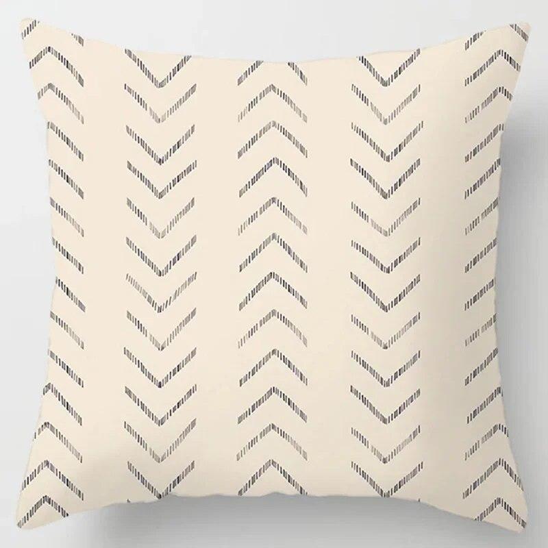 45x45cm Modern simple geometric print pillowcase Room bed Sofa Chair Office cushion cover Home Decoration embrace