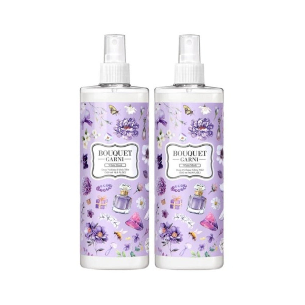 Bouquet Garni White Musk Deep Perfume Fabric Mist 500ml*1Pc/2Pcs