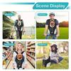 New Dog Pet Backpack Comfortable Carrier Travel Hiking Bag Front Pack Breathable Adjustable Straps for Small Medium Dogs Cats