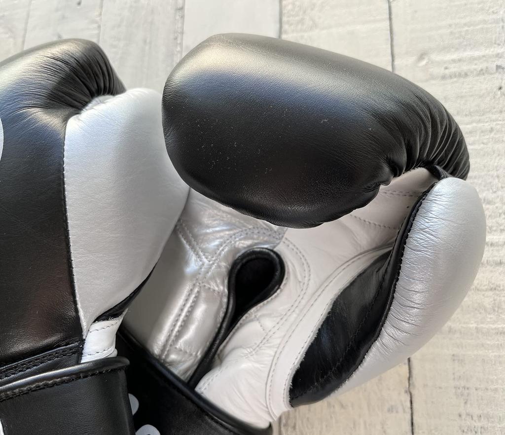 Boxerské rukavice PRIZE RING 14oz „Professional SS“ černo-stříbrné