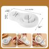 3-in-1 Egg Slicer Manual Century Egg Divider Multifunctional Fancy  Egg Splitter  Home