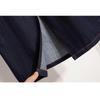 DIMANAF 2026 Plus Size Summer Denim Skirts Women Blue Fashion Jeans Lady High Waist Casual Elegant Skirt