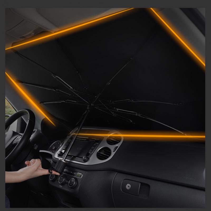 Car Front Windshield Sunshade - UV Protection and Heat Insulation