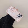Pink Cherry Elegant Floral Background Design Magnetic Phone Case For iPhone 17 16 15 14 13 12 Pro Max 11 16 Plus 16E 17Air Cover