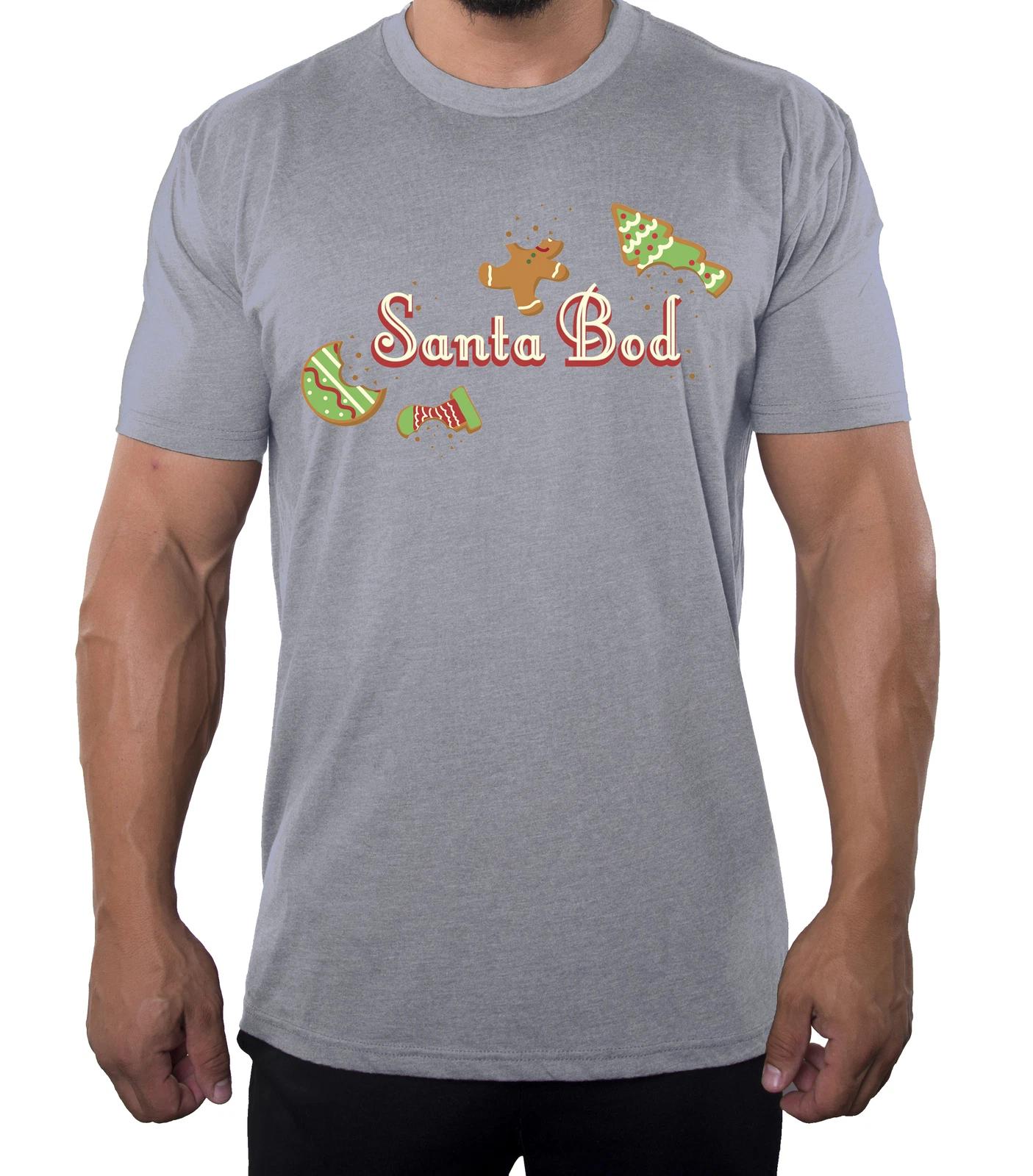 Santa Bod Dad T-Shirts, Men s Graphic shirts, Cool Shirt for Dad! 3XL