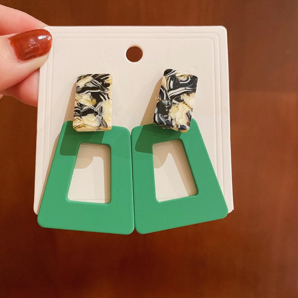 Silver Needle Flower Love Earrings Simple and High-end Sense Versatile Stud Earrings Niche Temperament Earrings Women