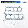 A58X-Cylinder Head Gasket Left & Right For Ford Expedition Explorer F150 F350 4.6L 5.4L 2004-2014 7L3Z6051A, 7L3Z6051B